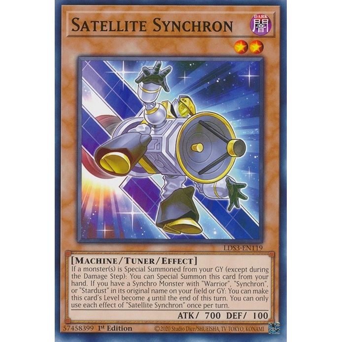 Image for Satellite Synchron (LDS3-EN119) (LDS3) - YuGiOh