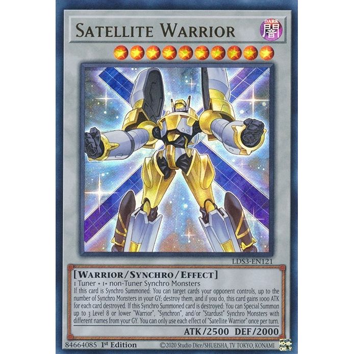 Image for Satellite Warrior (LDS3-EN121) (LDS3) - YuGiOh