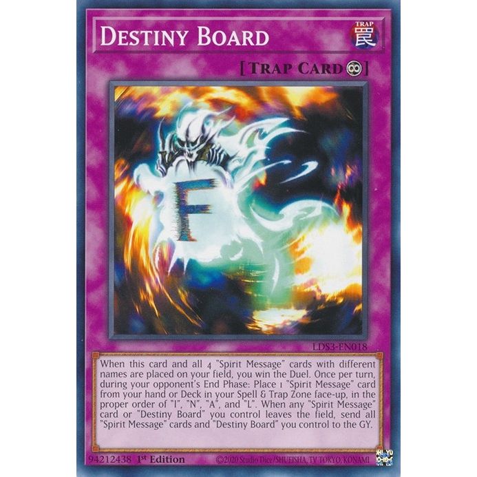 Image for Destiny Board (LDS3-EN018) (LDS3) - YuGiOh