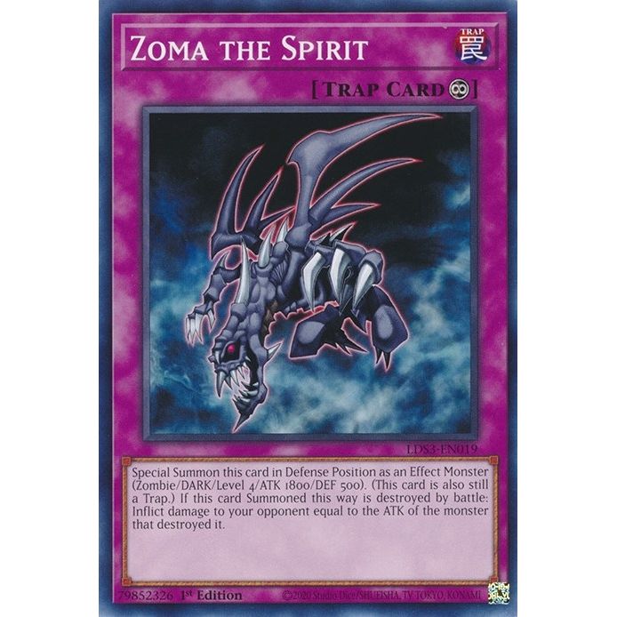 Image for Zoma the Spirit (LDS3-EN019) (LDS3) - YuGiOh
