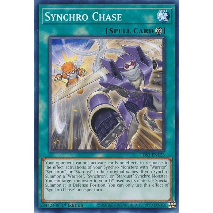 Image for Synchro Chase (LDS3-EN123) (LDS3) - YuGiOh