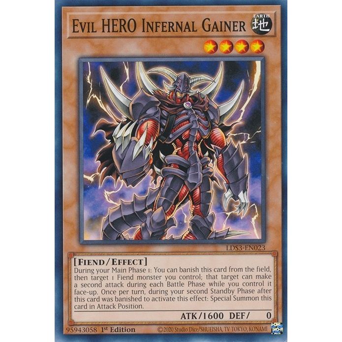 Image for Evil HERO Infernal Gainer (LDS3-EN023) (LDS3) - YuGiOh