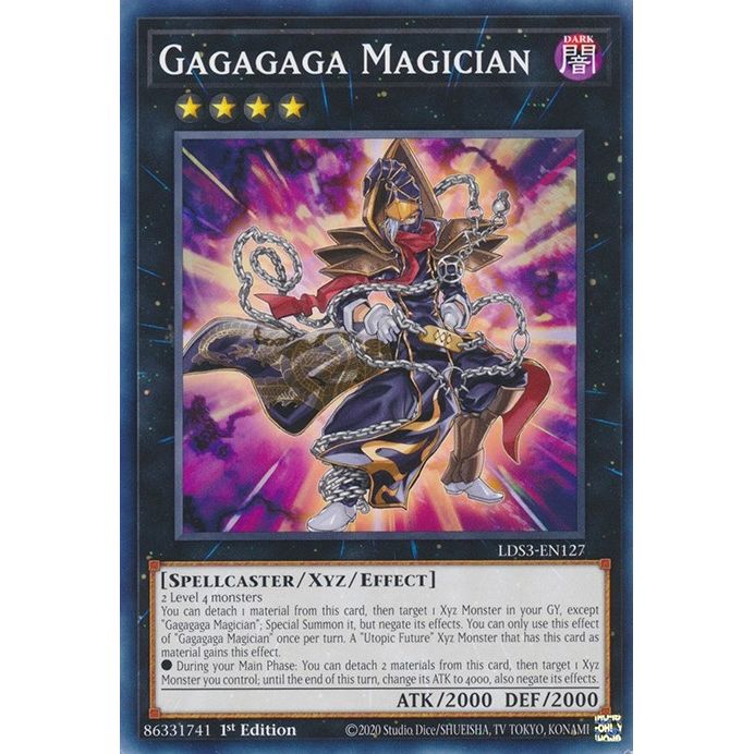 Image for Gagagaga Magician (LDS3-EN127) (LDS3) - YuGiOh