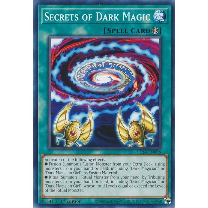 Image for Secrets of Dark Magic (LDS3-EN096) (LDS3) - YuGiOh