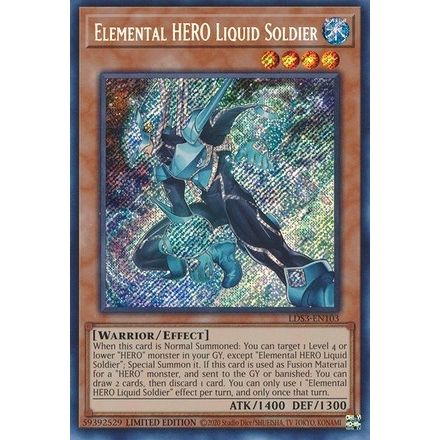 Image for Elemental HERO Liquid Soldier (LDS3-EN103) (LDS3) - YuGiOh