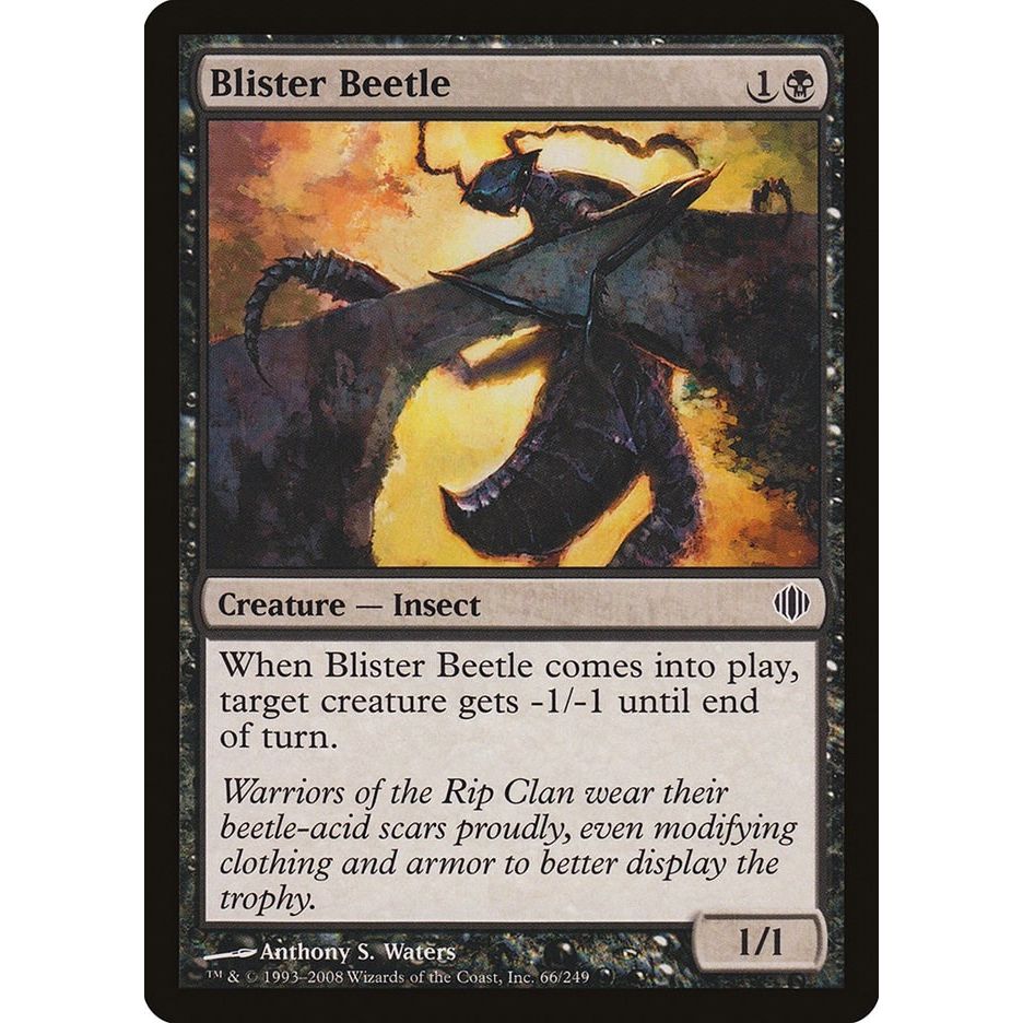 Image for Blister Beetle (66) (ALA) - Magic: The Gathering