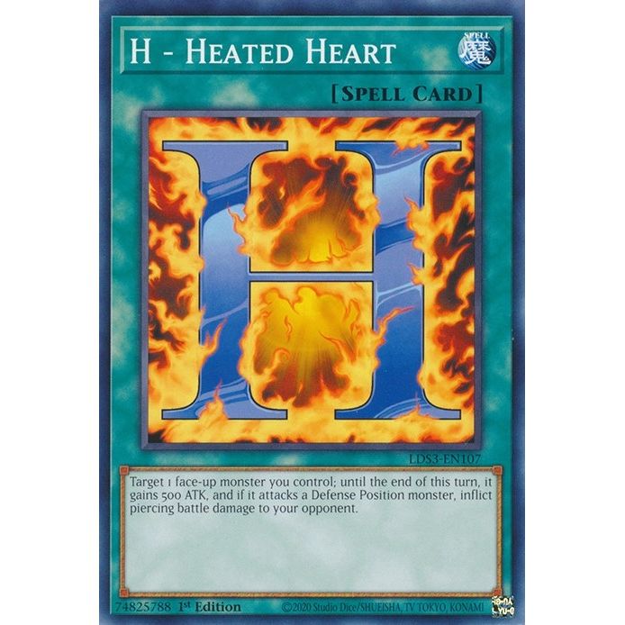 Image for H - Heated Heart (LDS3-EN107) (LDS3) - YuGiOh