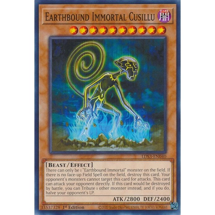 Image for Earthbound Immortal Cusillu (LDS3-EN040) (LDS3) - YuGiOh