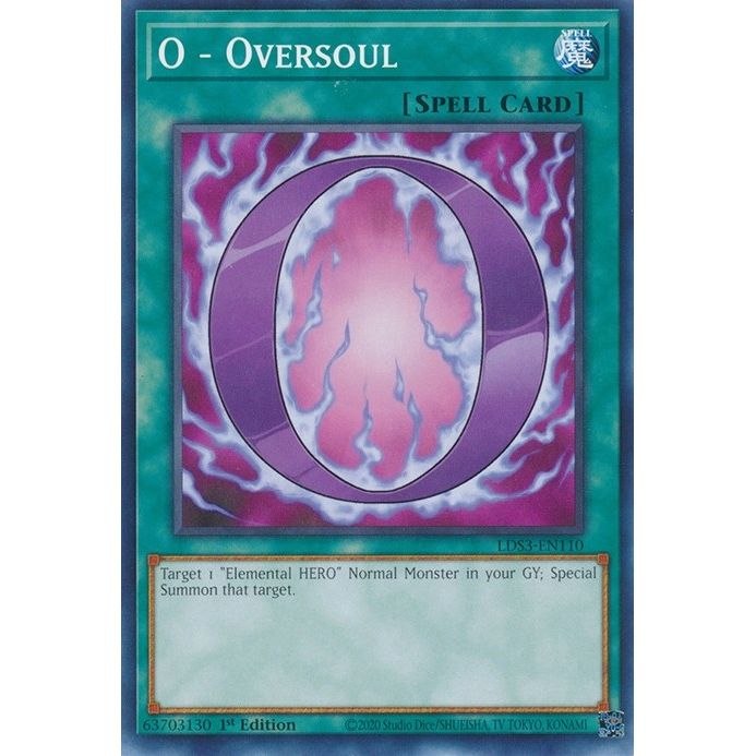 Image for O - Oversoul (LDS3-EN110) (LDS3) - YuGiOh