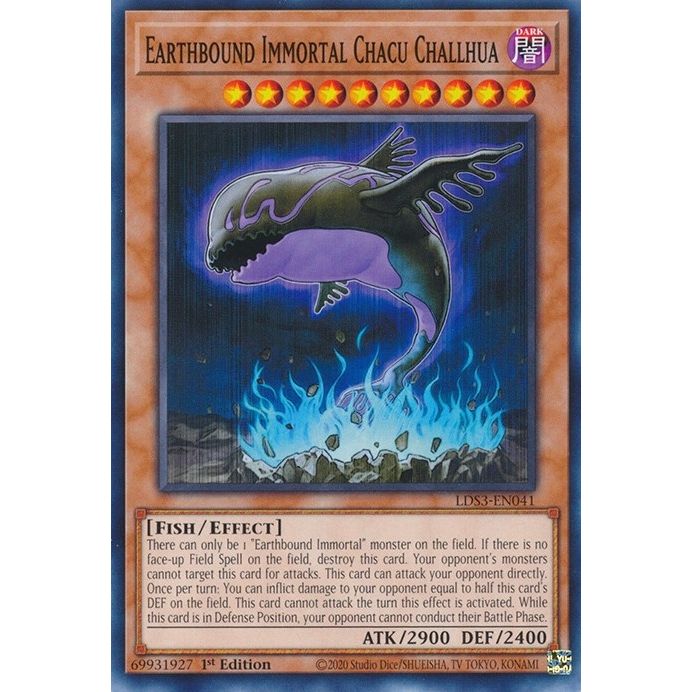 Image for Earthbound Immortal Chacu Challhua (LDS3-EN041) (LDS3) - YuGiOh