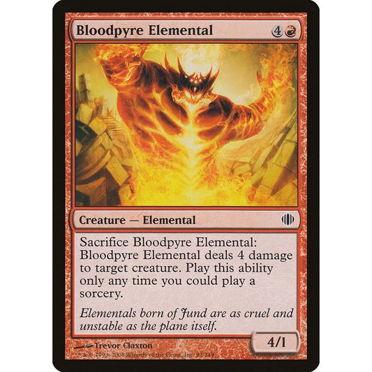 Image for Bloodpyre Elemental (93) (ALA) - Magic: The Gathering