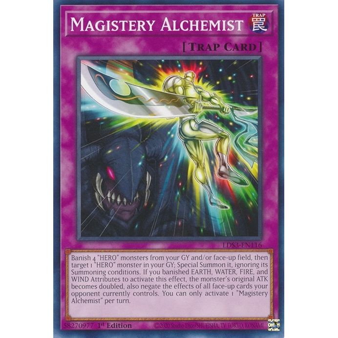 Image for Magistery Alchemist (LDS3-EN116) (LDS3) - YuGiOh