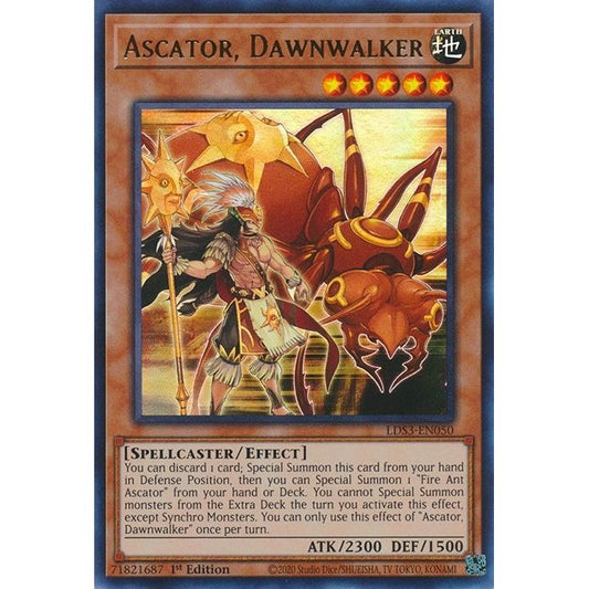 Image for Ascator, Dawnwalker (LDS3-EN050) (LDS3) - YuGiOh