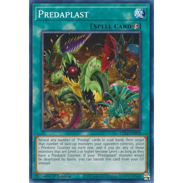 Image for Predaplast (LDS3-EN078) (LDS3) - YuGiOh