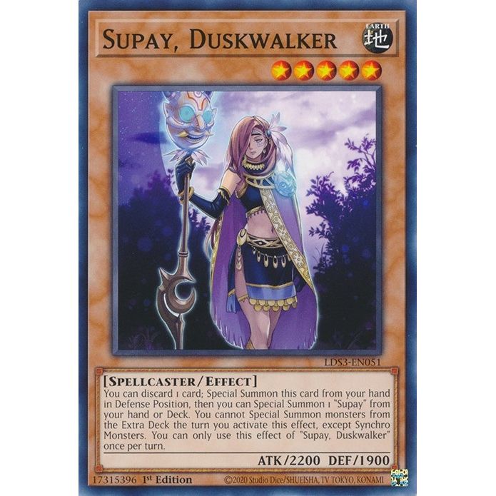 Image for Supay, Duskwalker (LDS3-EN051) (LDS3) - YuGiOh