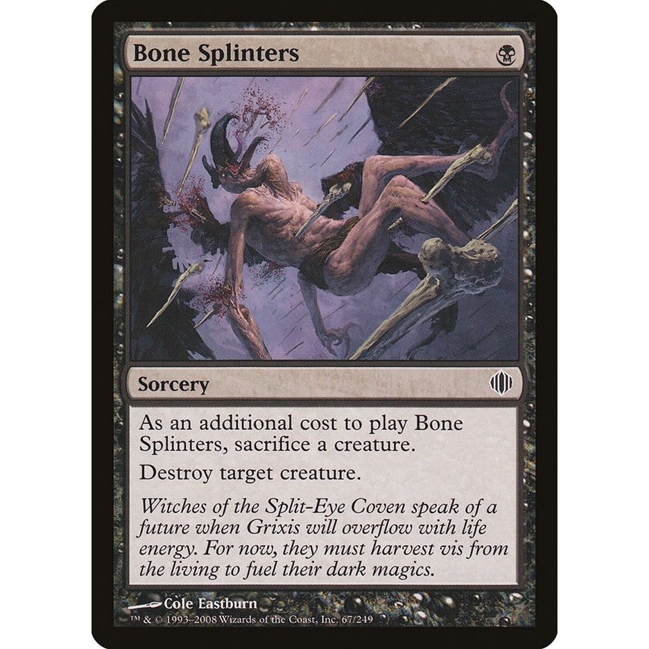 Image for Bone Splinters (67) (ALA) - Magic: The Gathering