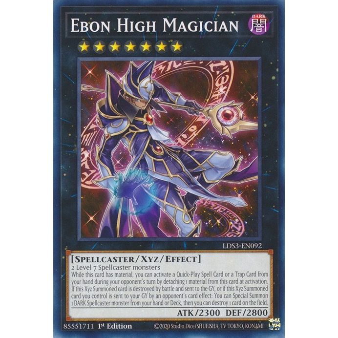Image for Ebon High Magician (LDS3-EN092) (LDS3) - YuGiOh