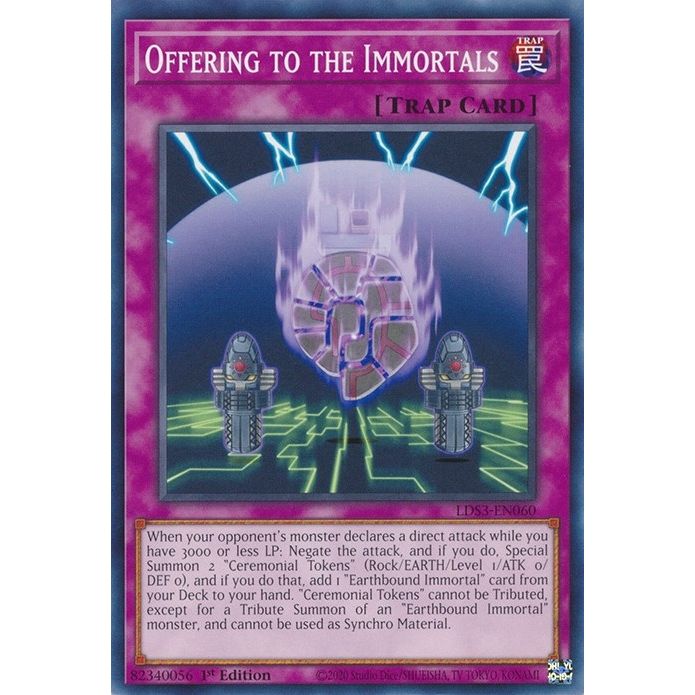 Image for Offering to the Immortals (LDS3-EN060) (LDS3) - YuGiOh