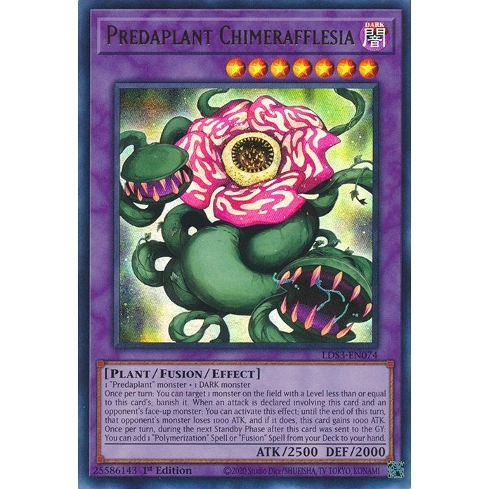Image for Predaplant Chimerafflesia (LDS3-EN074) (LDS3) - YuGiOh