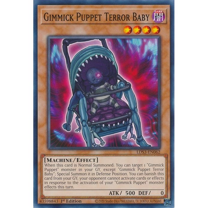 Image for Gimmick Puppet Terror Baby (LDS3-EN062) (LDS3) - YuGiOh