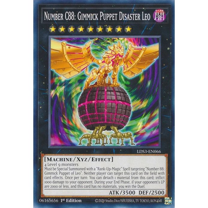 Image for Number C88: Gimmick Puppet Disaster Leo (LDS3-EN066) (LDS3) - YuGiOh