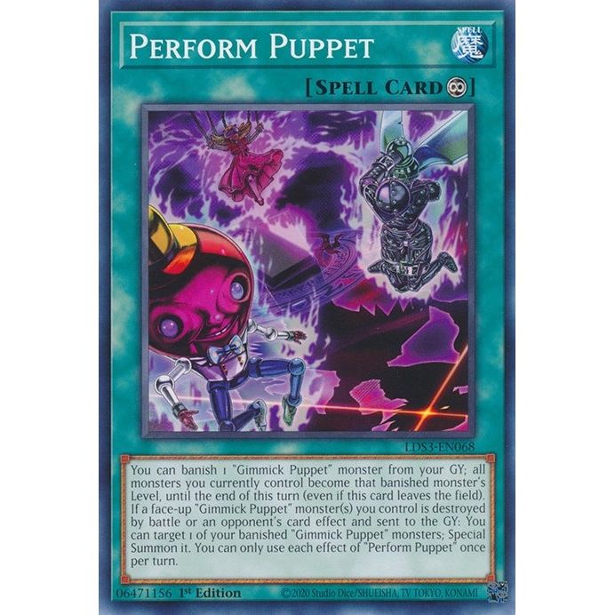 Image for Perform Puppet (LDS3-EN068) (LDS3) - YuGiOh