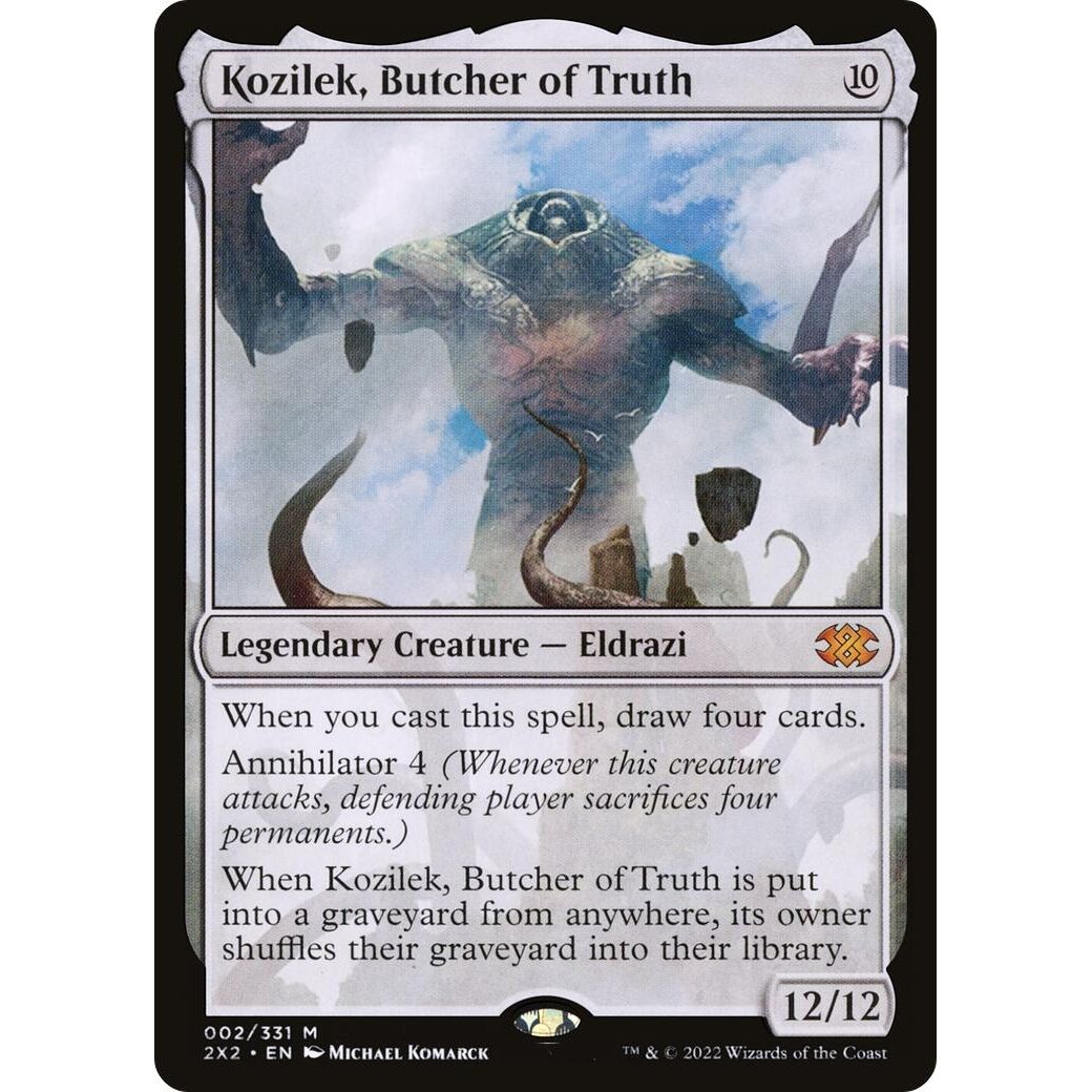 Image for Kozilek, Butcher of Truth (2) (2X2) - Magic: The Gathering