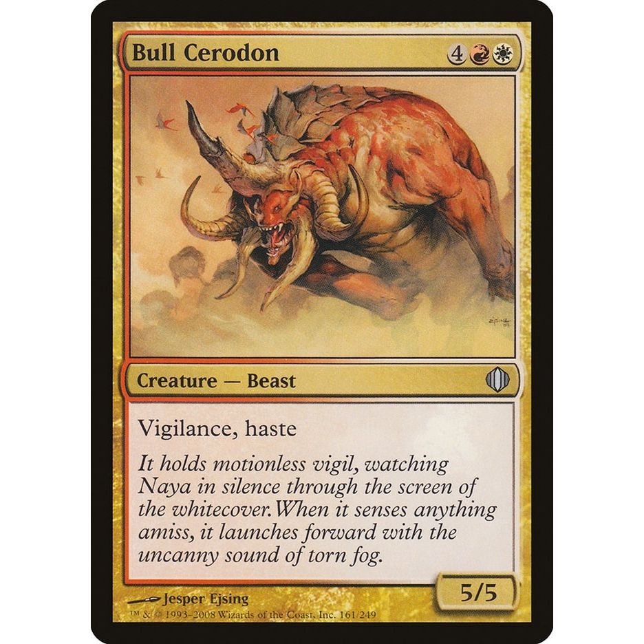 Image for Bull Cerodon (161) (ALA) - Magic: The Gathering