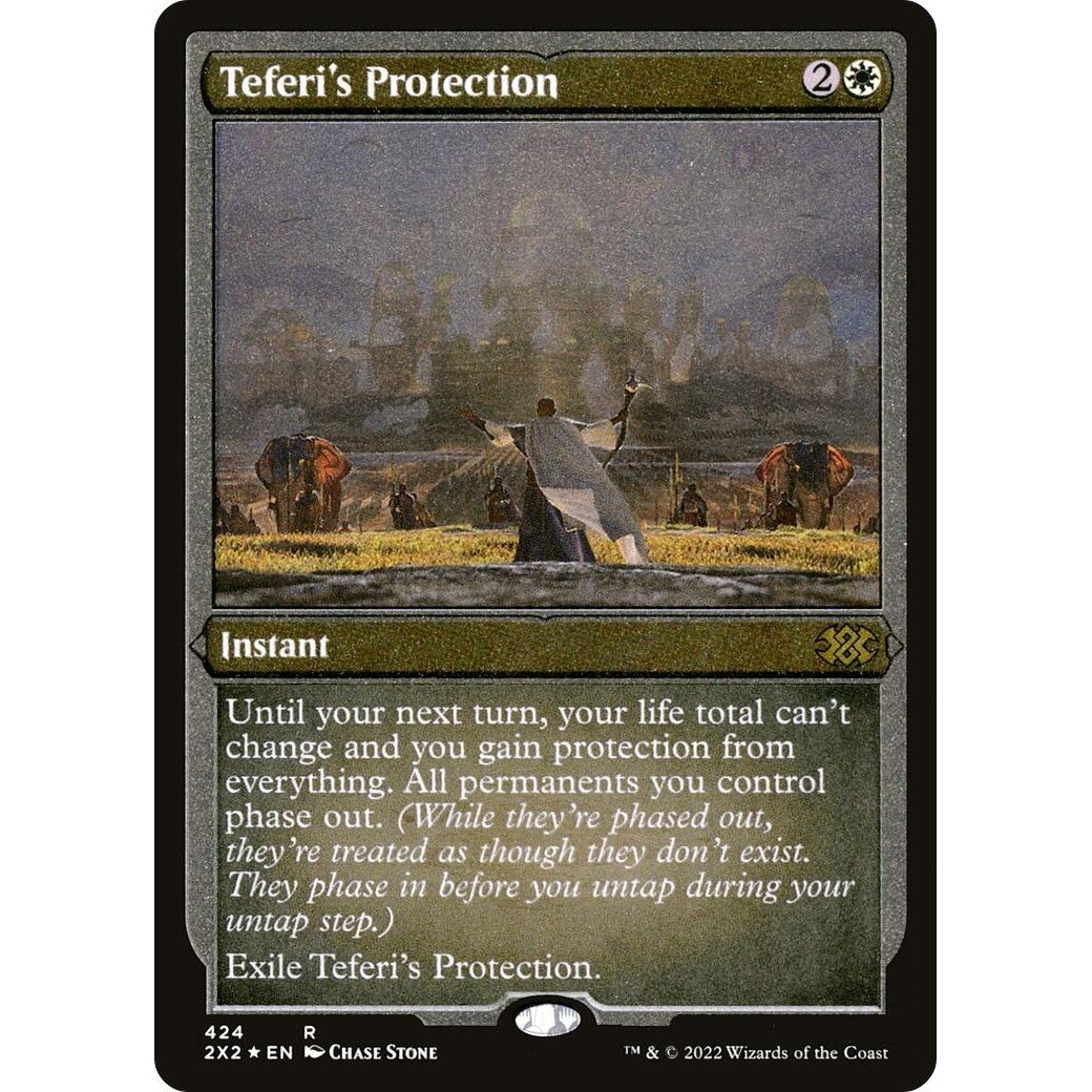 Image for Teferi's Protection (Foil Etched) (424) (2X2) - Magic: The Gathering