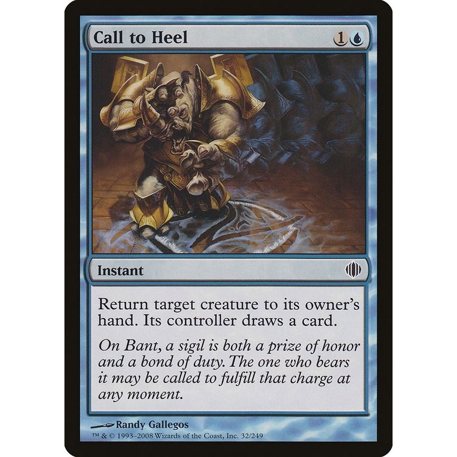 Image for Call to Heel (32) (ALA) - Magic: The Gathering