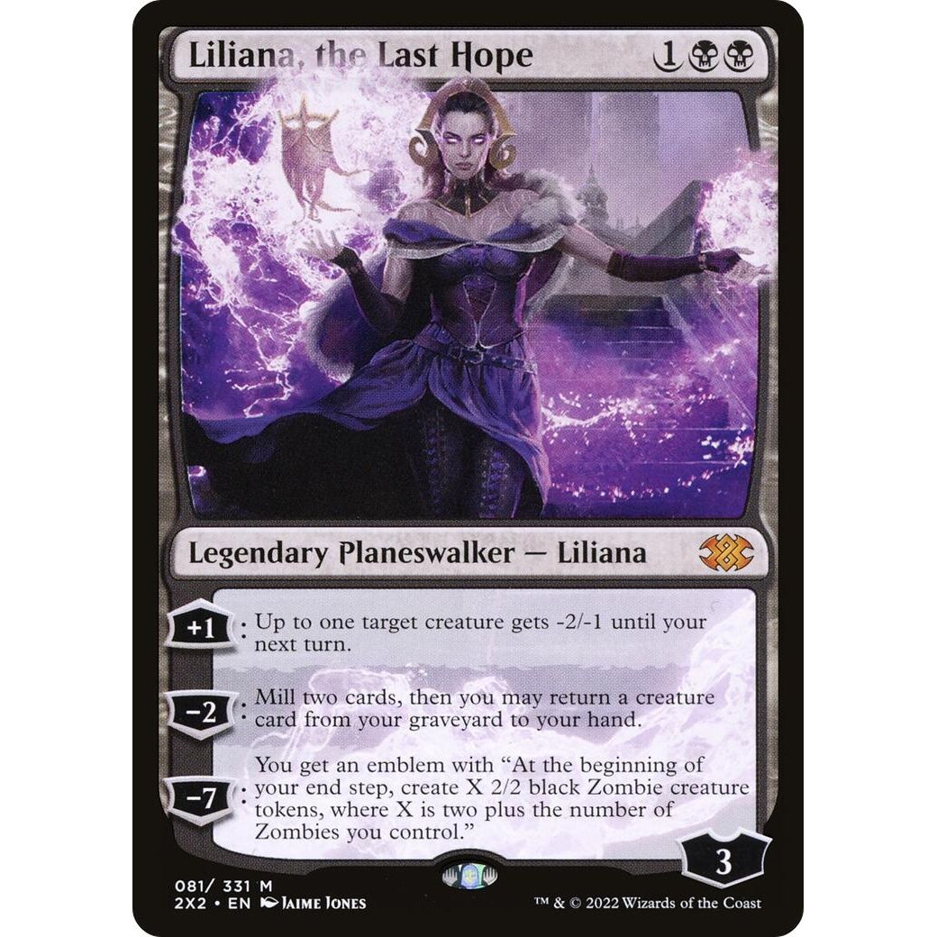 Image for Liliana, the Last Hope (81) (2X2) - Magic: The Gathering