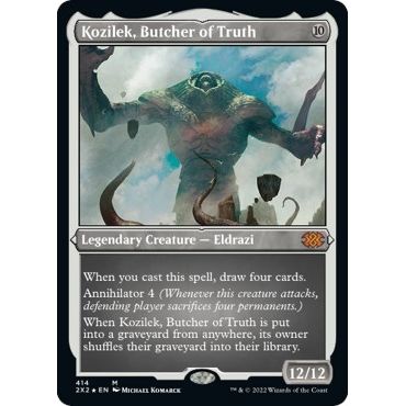 Image for Kozilek, Butcher of Truth (Foil Etched) (414) (2X2) - Magic: The Gathering