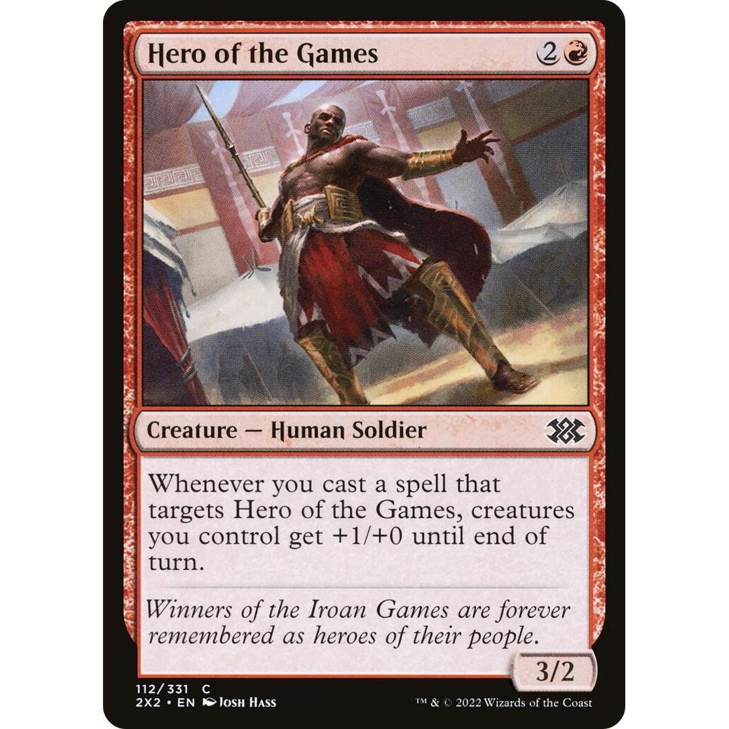 Image for Hero of the Games (112) (2X2) - Magic: The Gathering