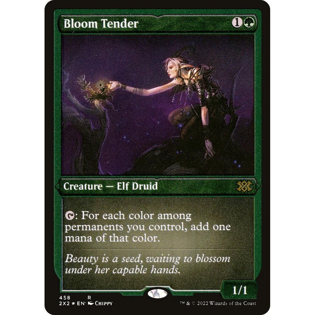 Image for Bloom Tender (Foil Etched) (458) (2X2) - Magic: The Gathering