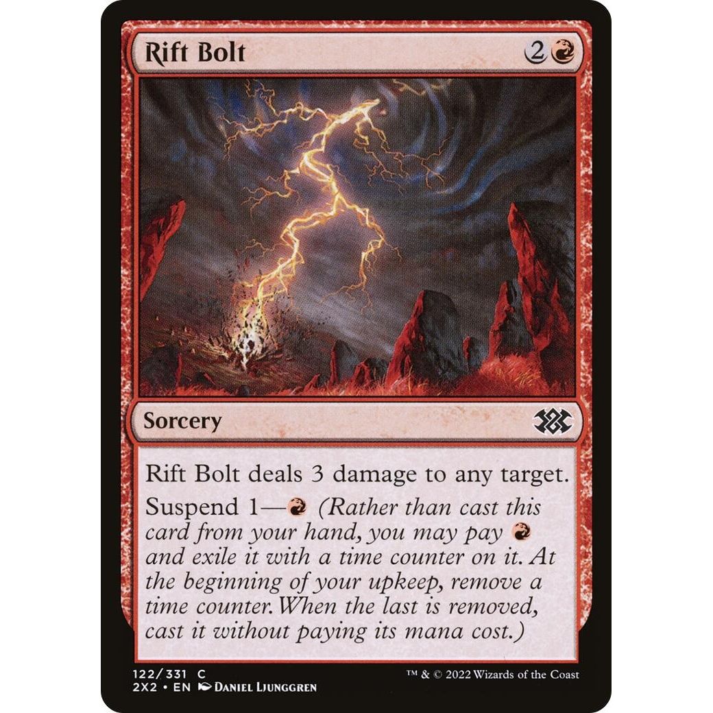 Image for Rift Bolt (122) (2X2) - Magic: The Gathering