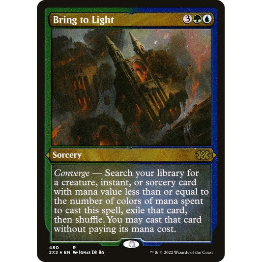 Image for Bring to Light (Foil Etched) (480) (2X2) - Magic: The Gathering