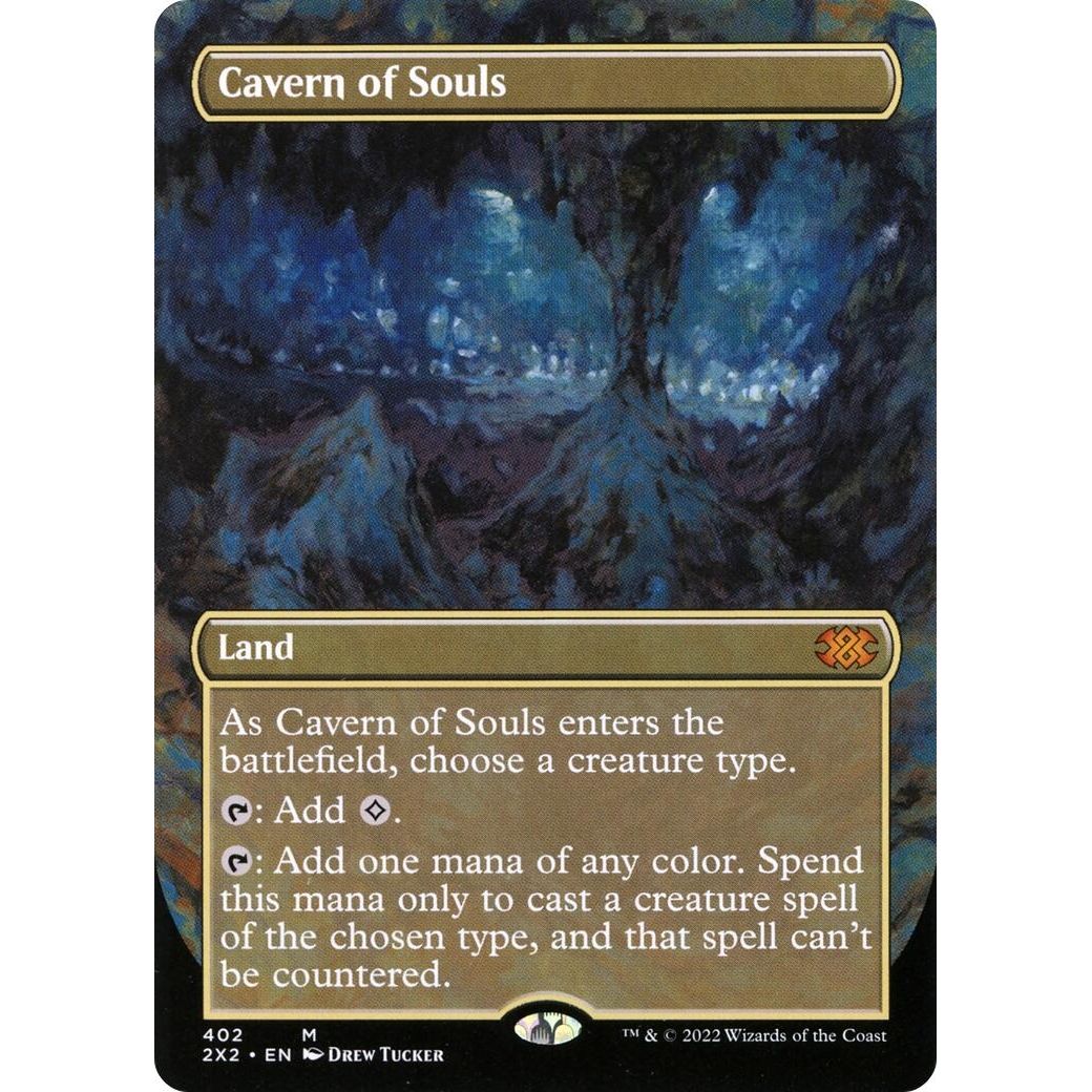 Image for Cavern of Souls (Borderless) (402) (2X2) - Magic: The Gathering