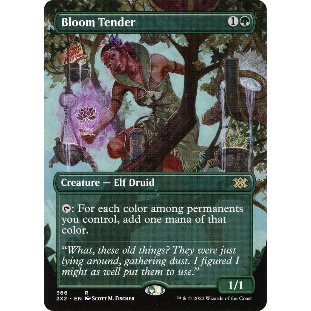 Image for Bloom Tender (Borderless) (366) (2X2) - Magic: The Gathering