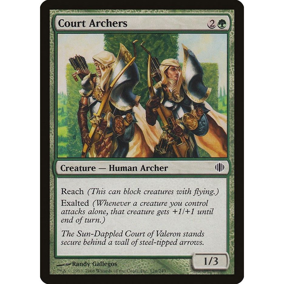 Image for Court Archers (126) (ALA) - Magic: The Gathering