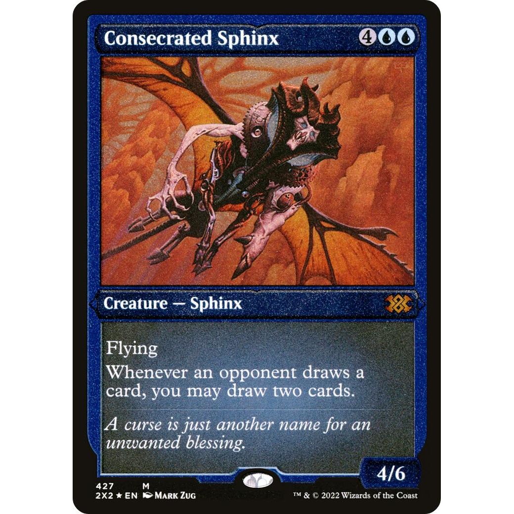 Image for Consecrated Sphinx (Foil Etched) (427) (2X2) - Magic: The Gathering