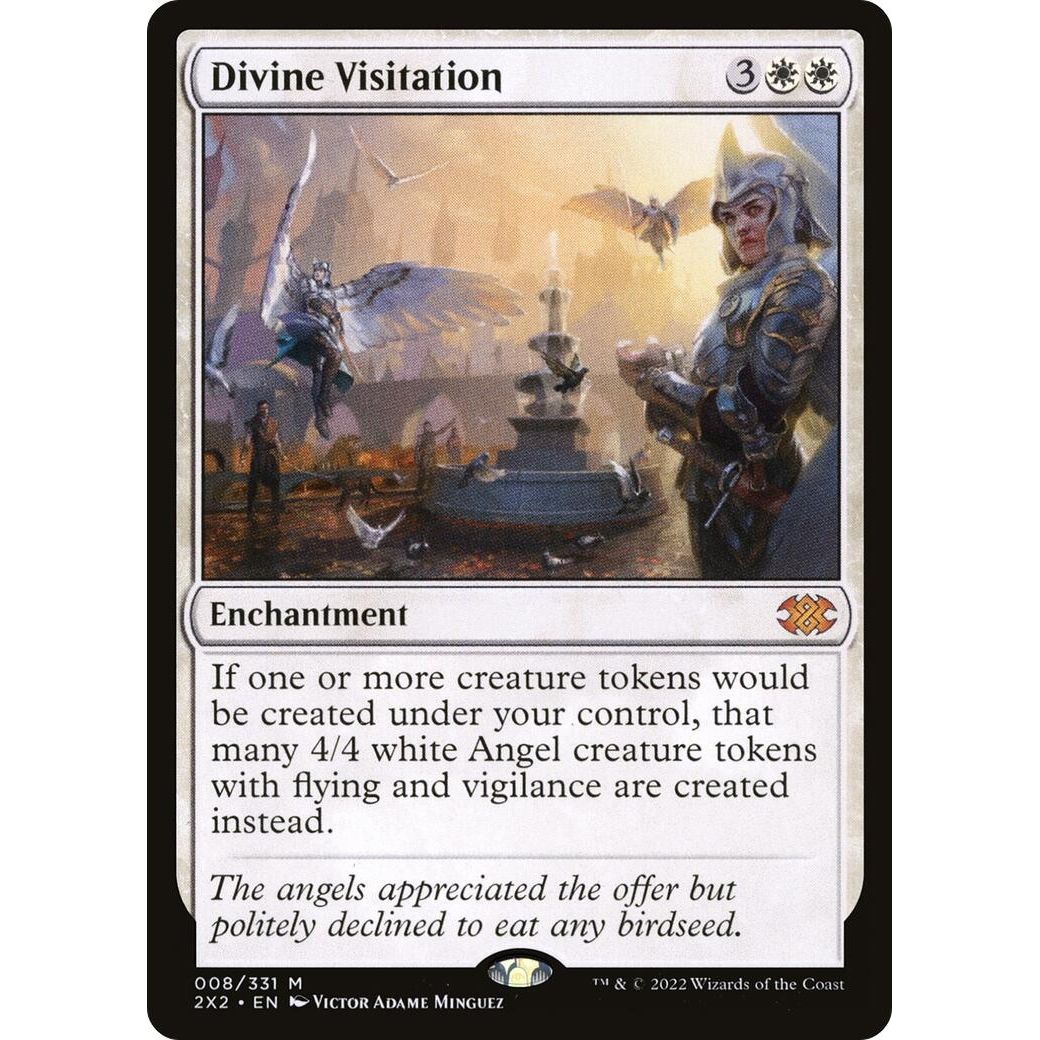 Image for Divine Visitation (8) (2X2) - Magic: The Gathering