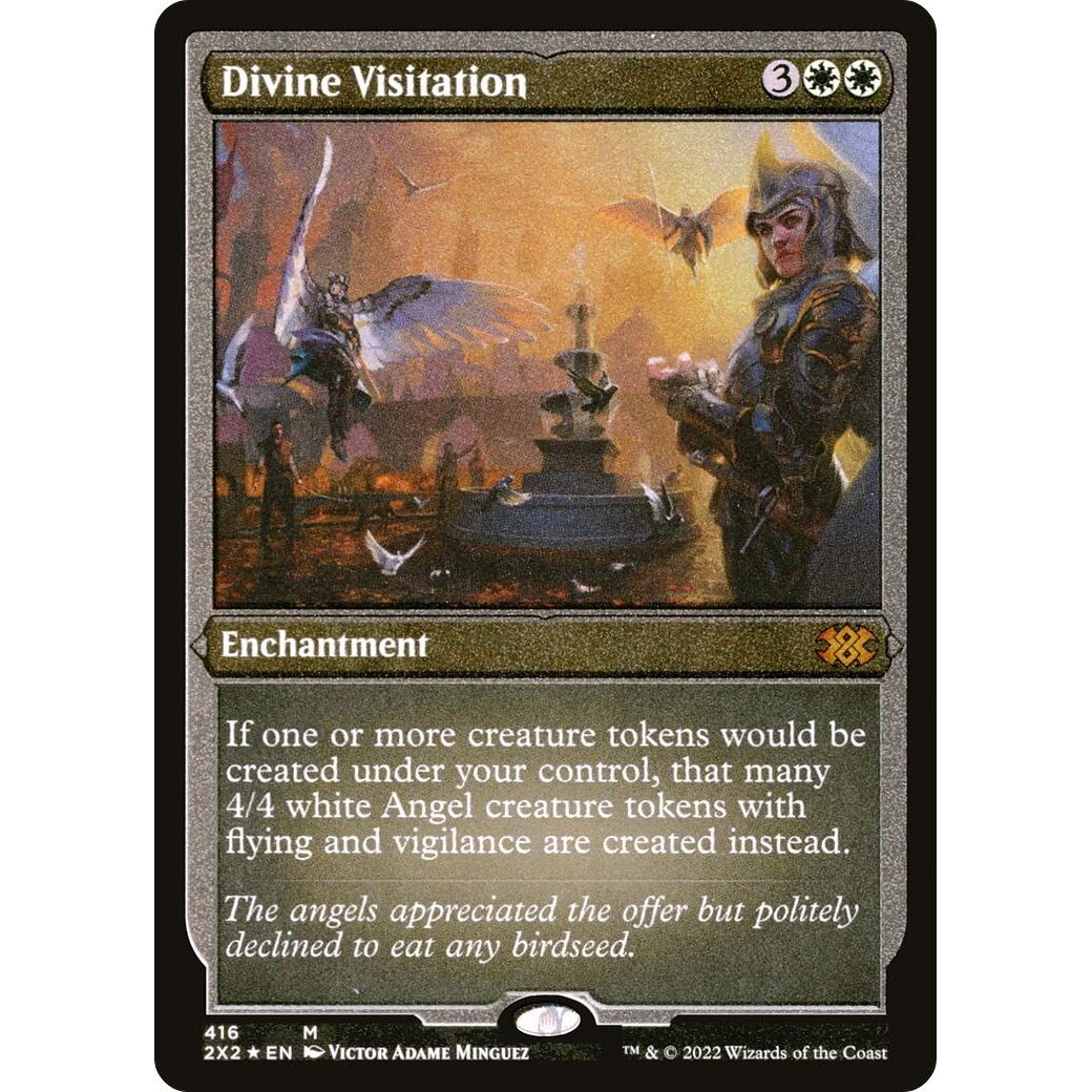 Image for Divine Visitation (Foil Etched) (416) (2X2) - Magic: The Gathering
