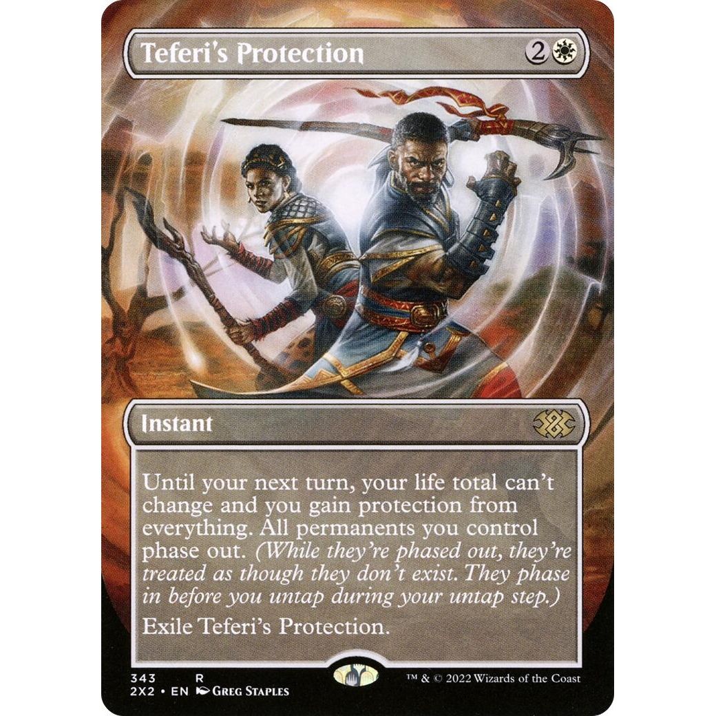 Image for Teferi's Protection (Borderless) (343) (2X2) - Magic: The Gathering