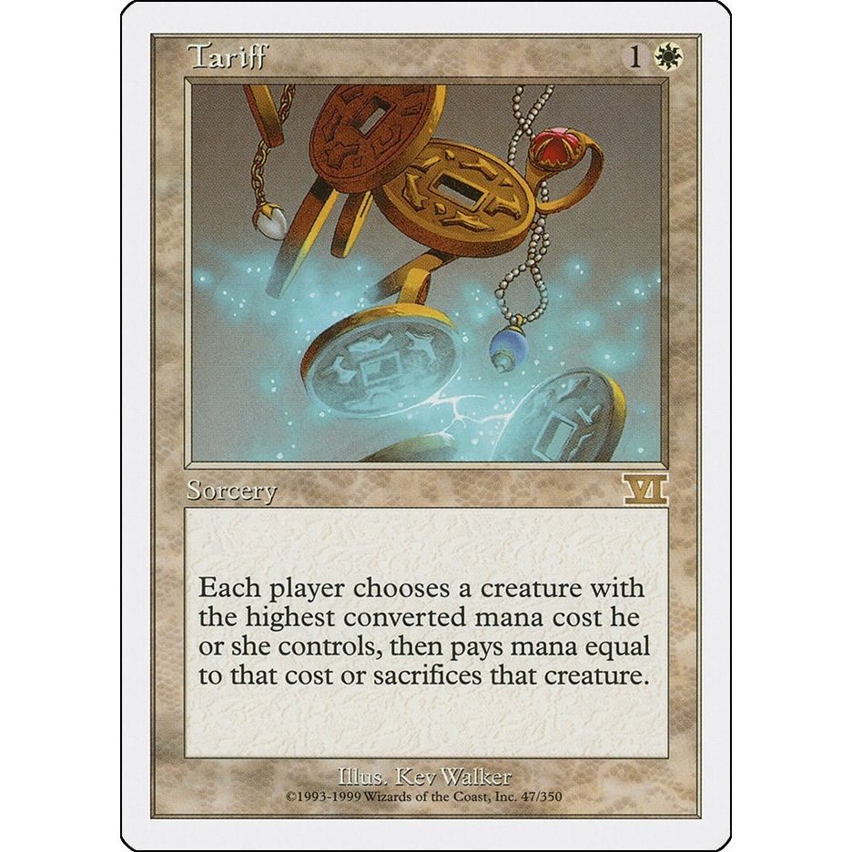 Image for Tariff (47) (6ED) - Magic: The Gathering