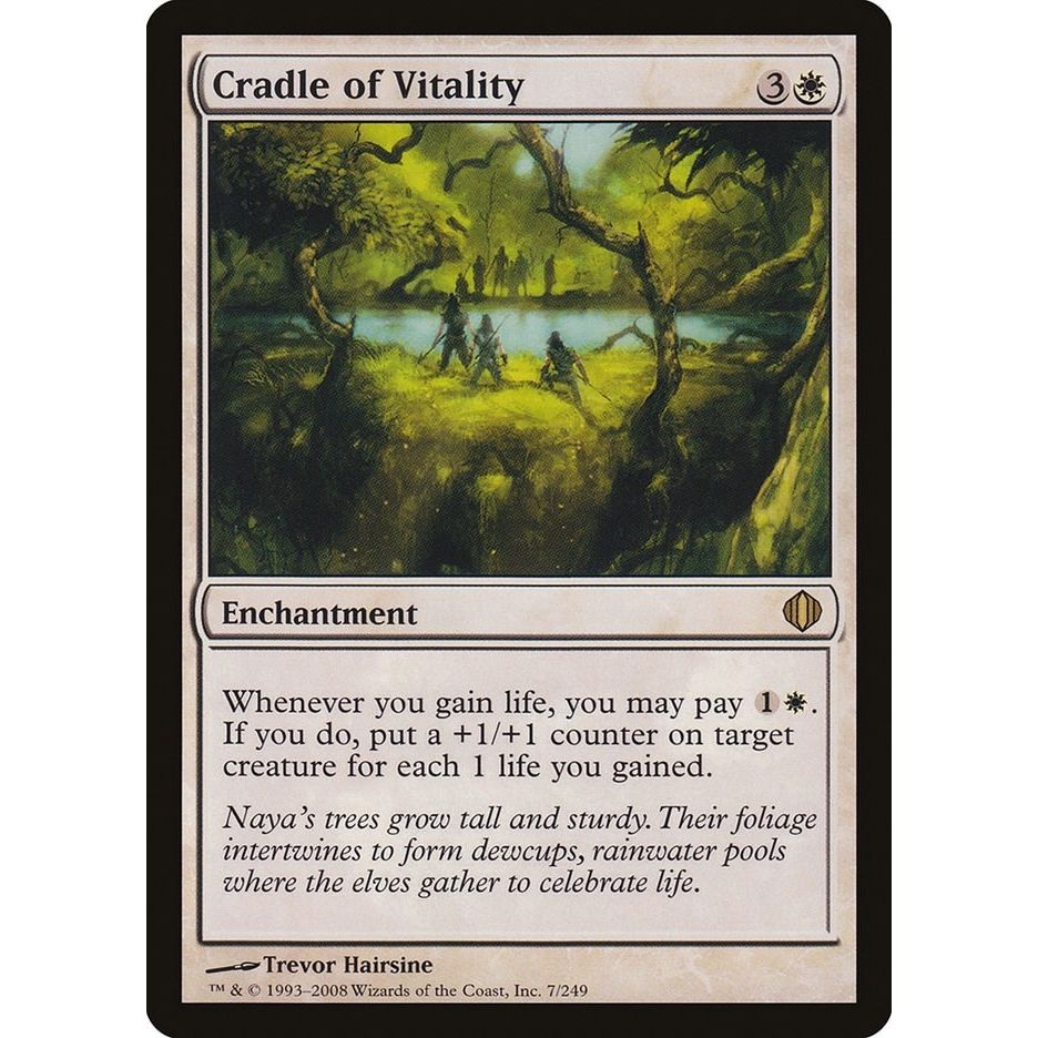 Image for Cradle of Vitality (7) (ALA) - Magic: The Gathering