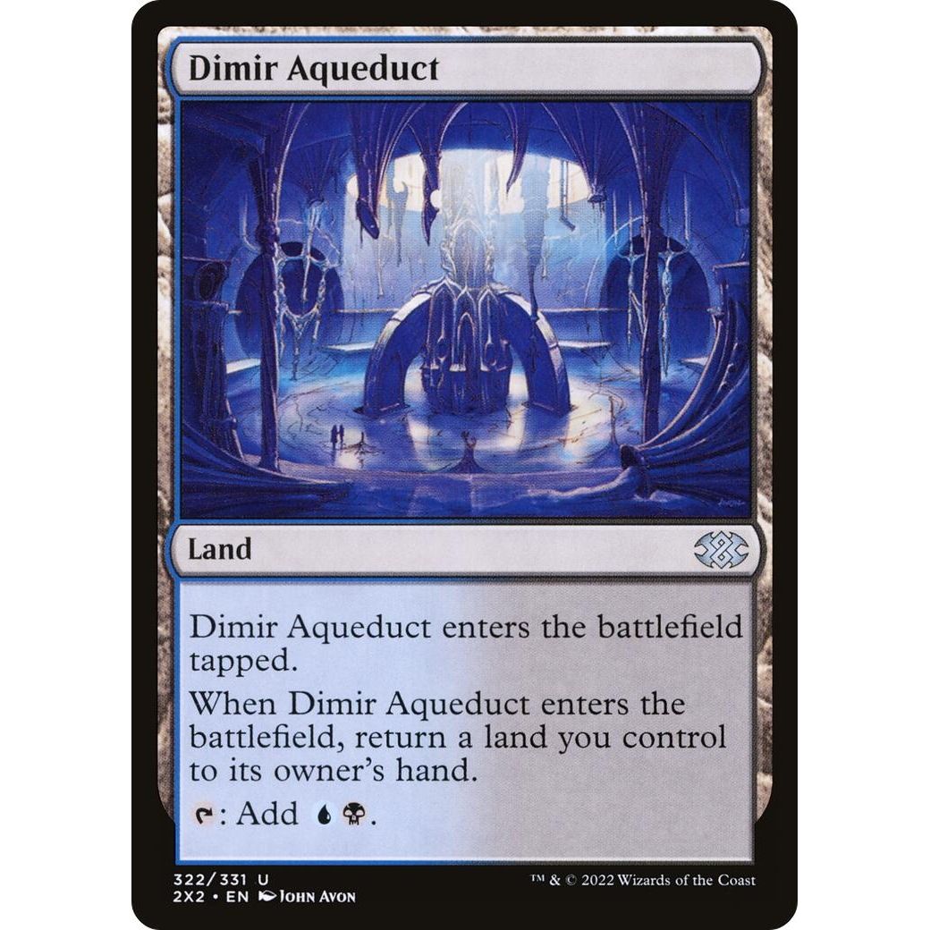 Image for Dimir Aqueduct (322) (2X2) - Magic: The Gathering