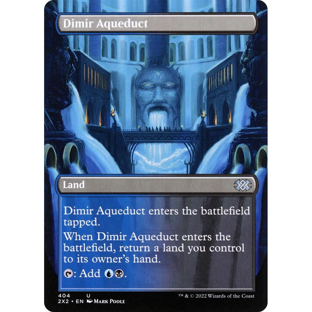 Image for Dimir Aqueduct (Borderless) (404) (2X2) - Magic: The Gathering