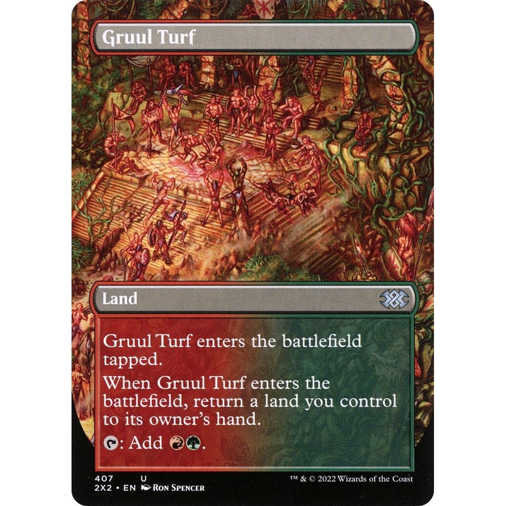 Image for Gruul Turf (Borderless) (407) (2X2) - Magic: The Gathering