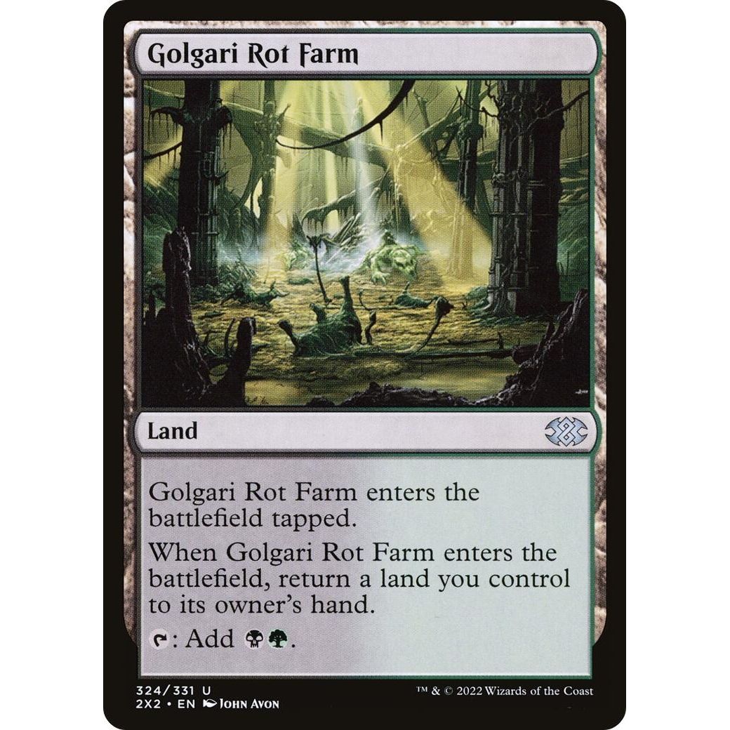 Image for Golgari Rot Farm (324) (2X2) - Magic: The Gathering