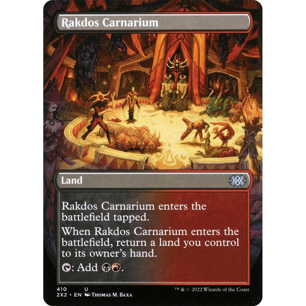 Image for Rakdos Carnarium (Borderless) (410) (2X2) - Magic: The Gathering